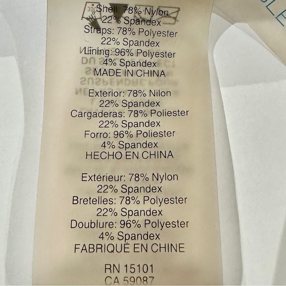 Bleu Rod Beattie Let’s Get KnottyLace-Front One-Piece Black And White Swimsuit - Picture 8 of 9